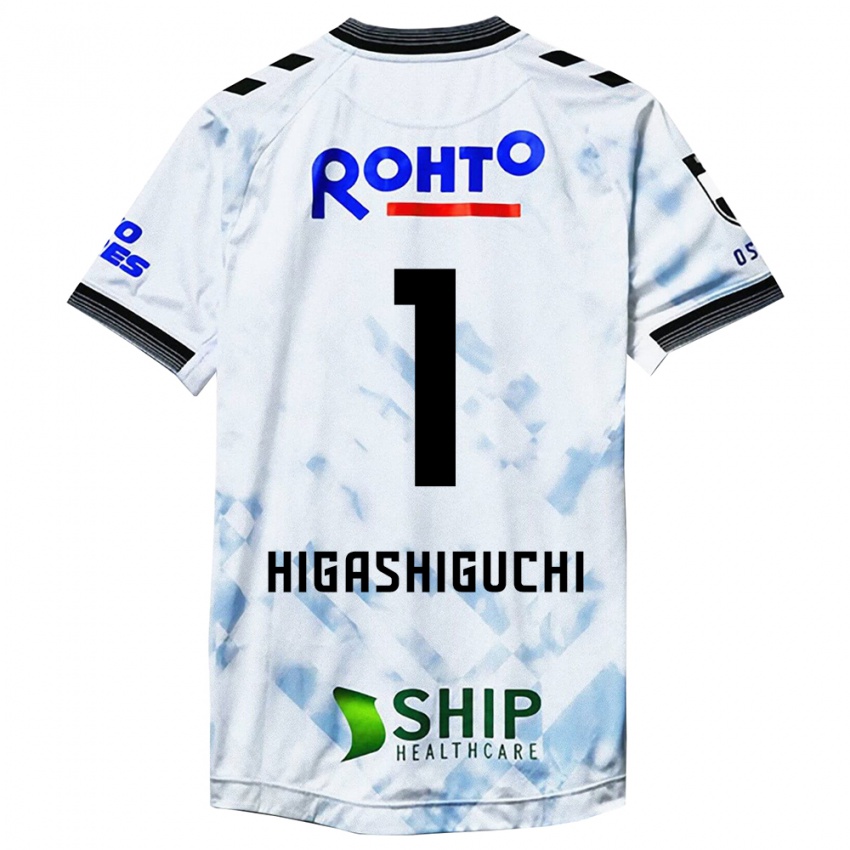 Homem Camisola Masaaki Higashiguchi #1 Branco Preto Alternativa 2024/25 Camisa Brasil