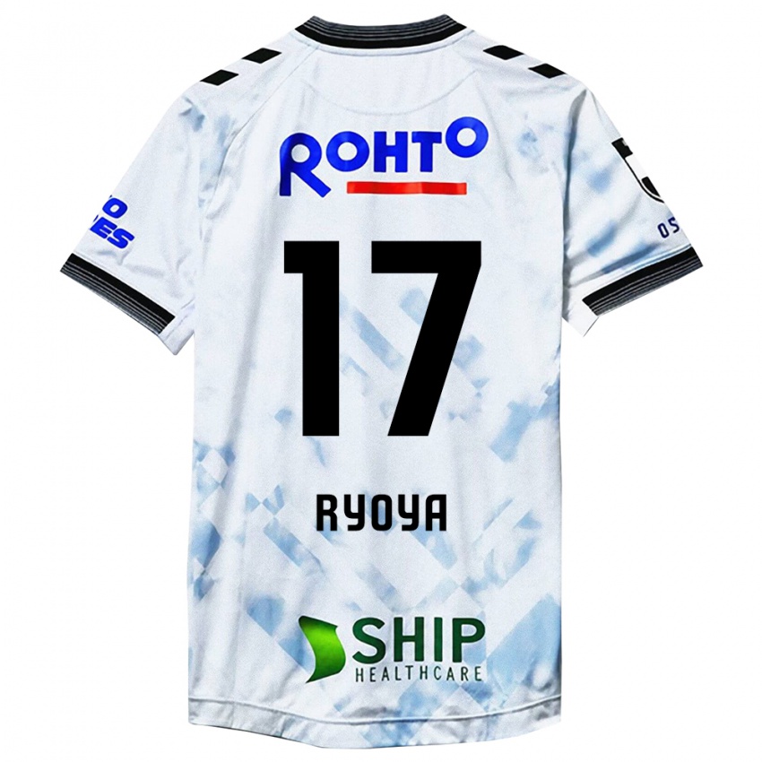 Homem Camisola Ryoya Yamashita #17 Branco Preto Alternativa 2024/25 Camisa Brasil