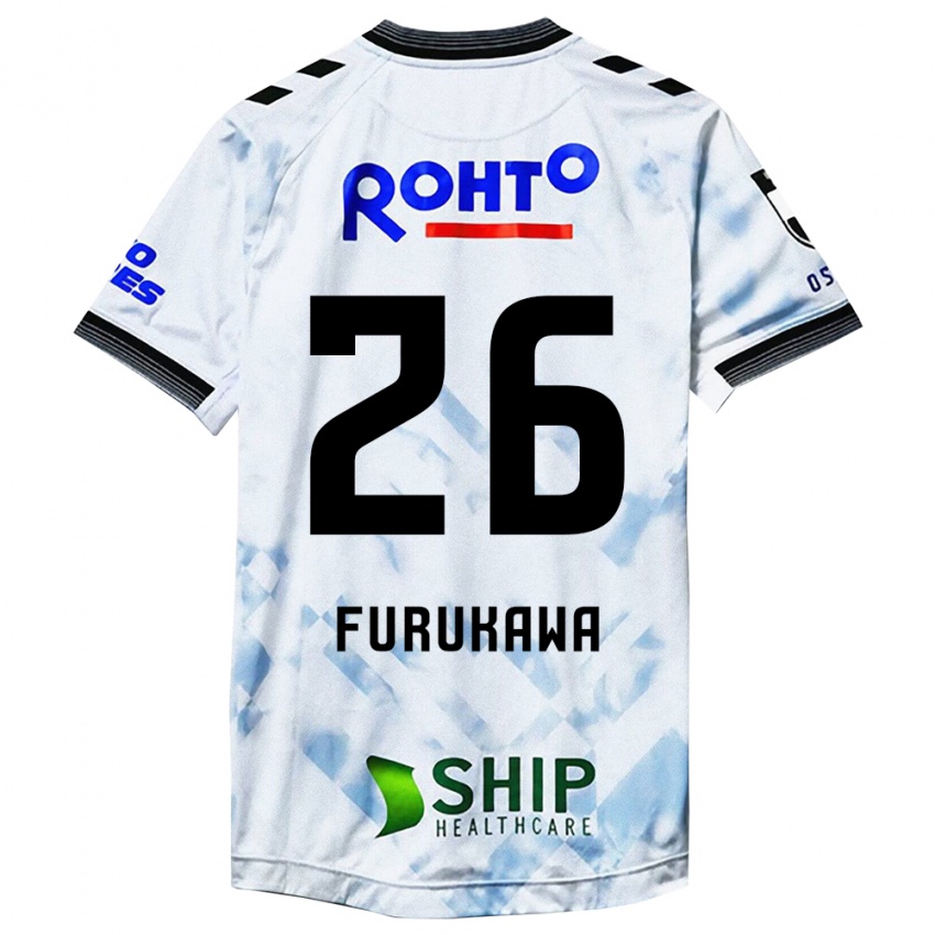 Homem Camisola Kanta Furukawa #26 Branco Preto Alternativa 2024/25 Camisa Brasil