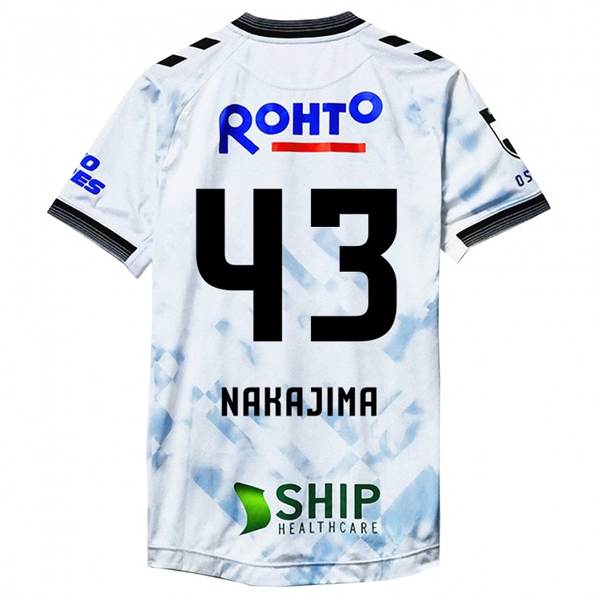 Homem Camisola Yugo Nakajima #43 Branco Preto Alternativa 2024/25 Camisa Brasil