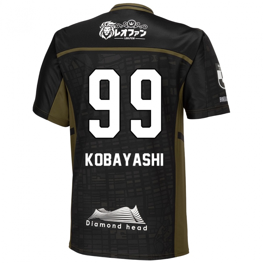 Homem Camisola Yuki Kobayashi #99 Preto Verde Alternativa 2024/25 Camisa Brasil