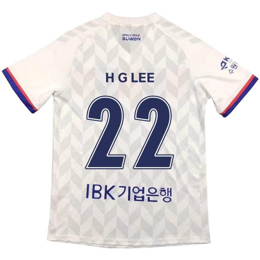 Homem Camisola Gwang-Hyeok Lee #22 Branco Azul Alternativa 2024/25 Camisa Brasil