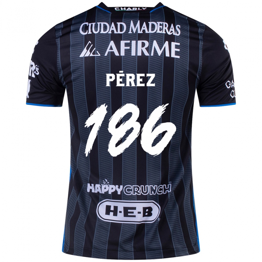 Homem Camisola José Pérez #186 Branco Preto Alternativa 2024/25 Camisa Brasil