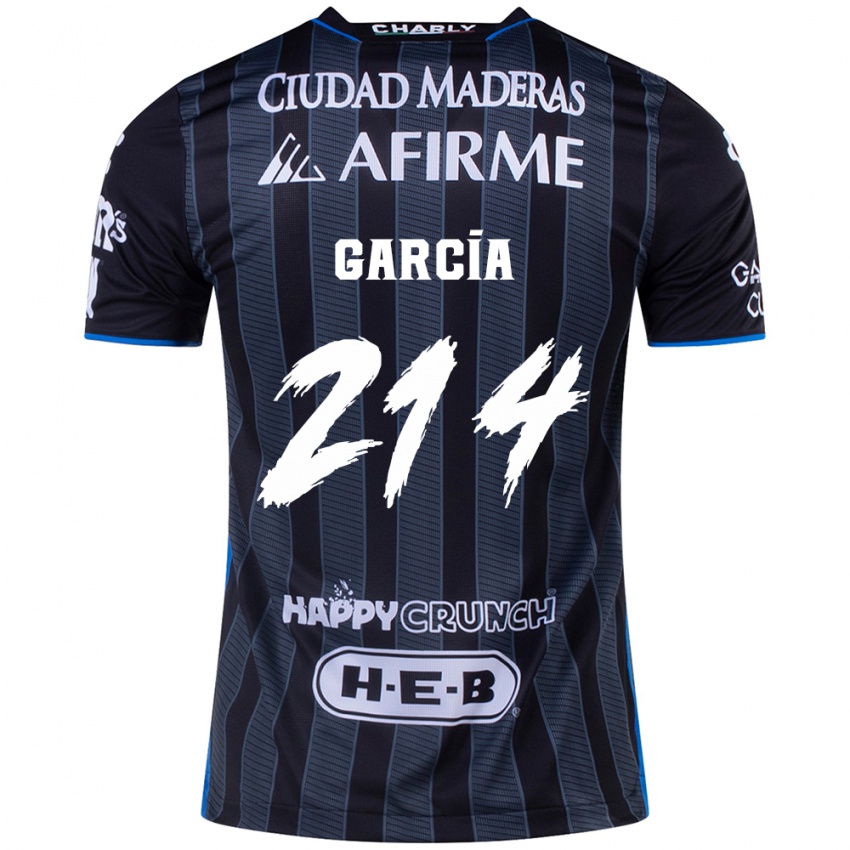 Homem Camisola José García #214 Branco Preto Alternativa 2024/25 Camisa Brasil