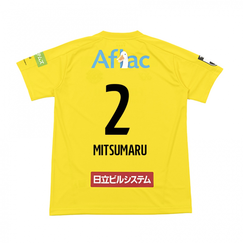 Mulher Camisola Hiromu Mitsumaru #2 Amarelo Preto Principal 2024/25 Camisa Brasil