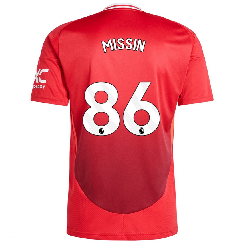 Criança Camisola Ashton Missin #86 Vermelho Brilhante Principal 2024/25 Camisa Brasil