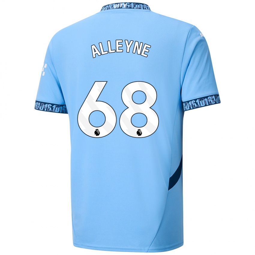 Criança Camisola Max Alleyne #68 Azul Marinho Principal 2024/25 Camisa Brasil