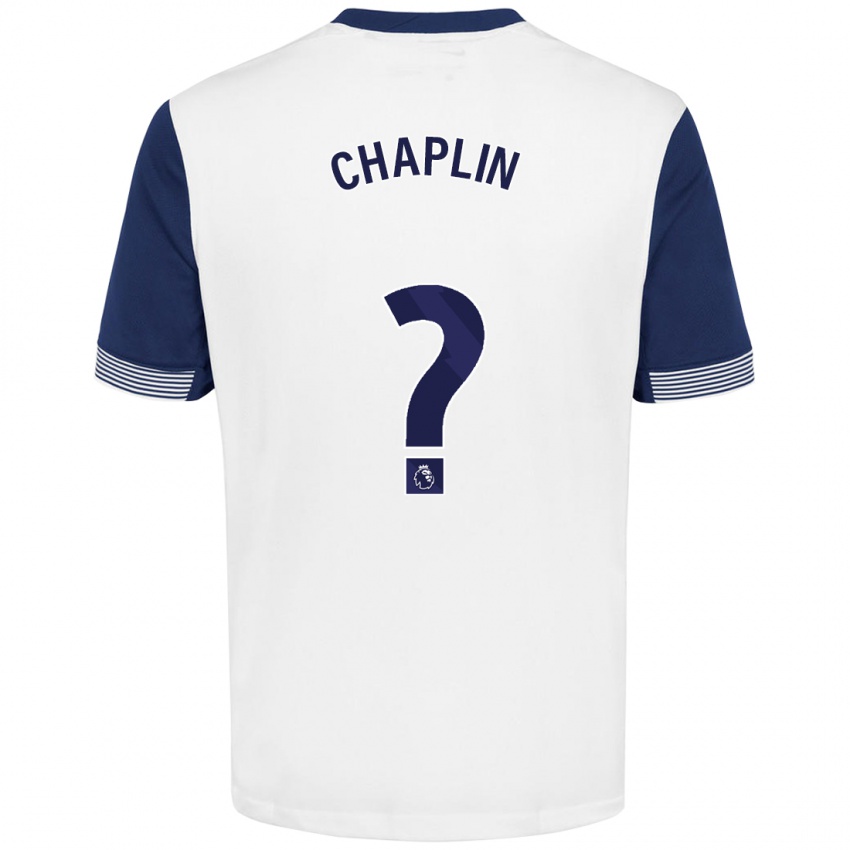 Criança Camisola Archie Chaplin #0 Azul Branco Principal 2024/25 Camisa Brasil