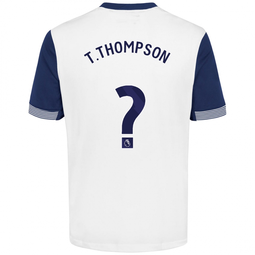 Criança Camisola Tynan Thompson #0 Azul Branco Principal 2024/25 Camisa Brasil