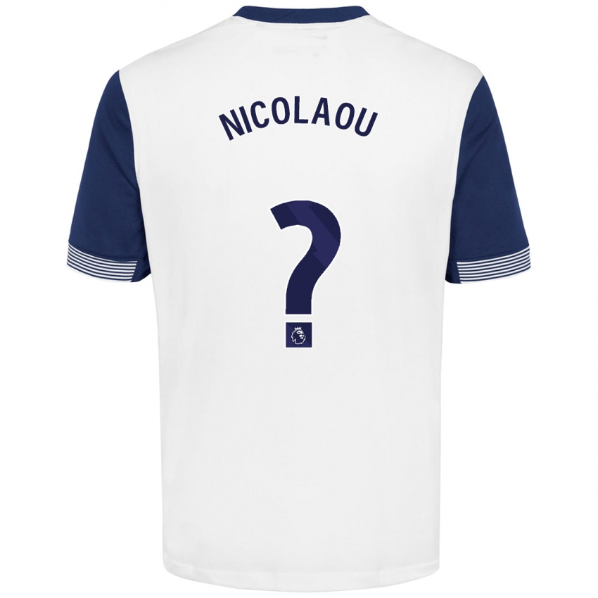 Criança Camisola Shakil Nicolaou #0 Azul Branco Principal 2024/25 Camisa Brasil