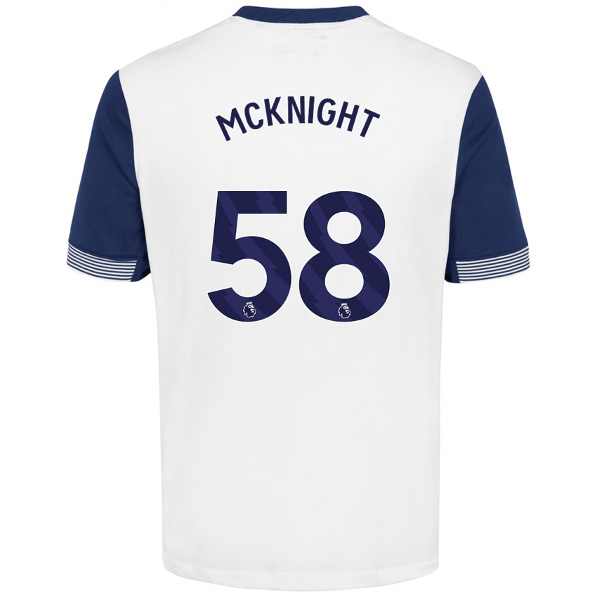 Criança Camisola Maxwell Mcknight #58 Azul Branco Principal 2024/25 Camisa Brasil