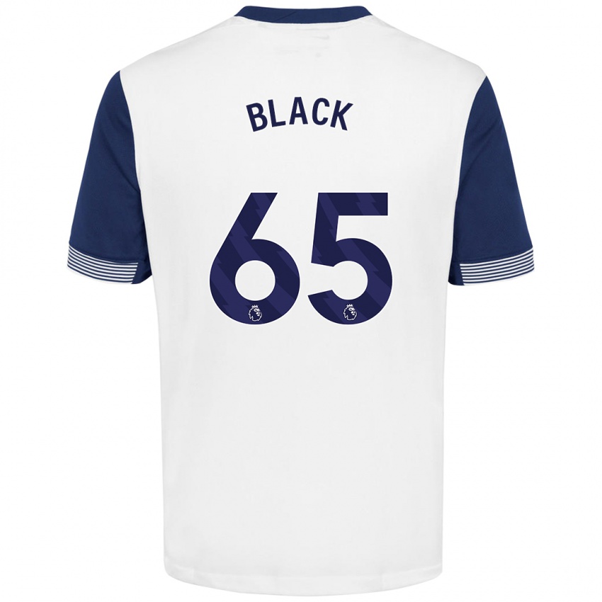 Criança Camisola Leo Black #65 Azul Branco Principal 2024/25 Camisa Brasil