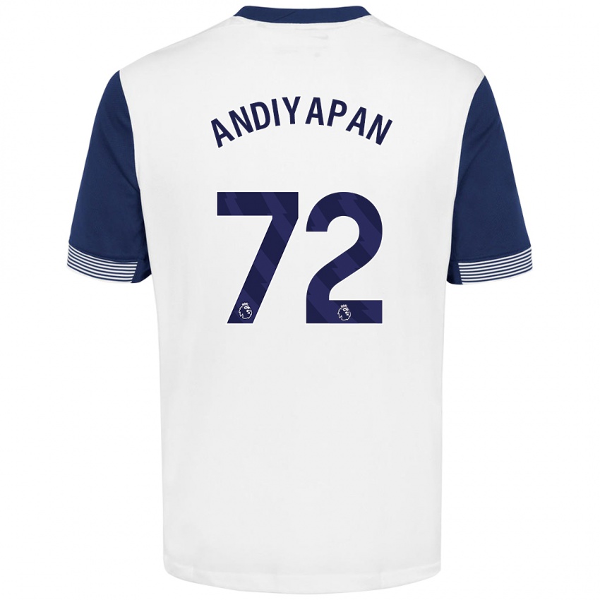 Criança Camisola William Andiyapan #72 Azul Branco Principal 2024/25 Camisa Brasil