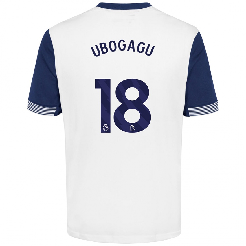 Criança Camisola Chioma Ubogagu #18 Azul Branco Principal 2024/25 Camisa Brasil