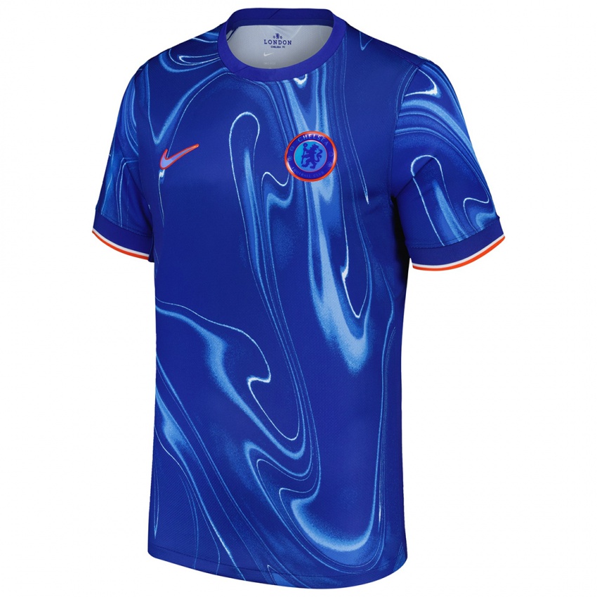 Criança Camisola Sam Rak-Sakyi #59 Branco Azul Principal 2024/25 Camisa Brasil