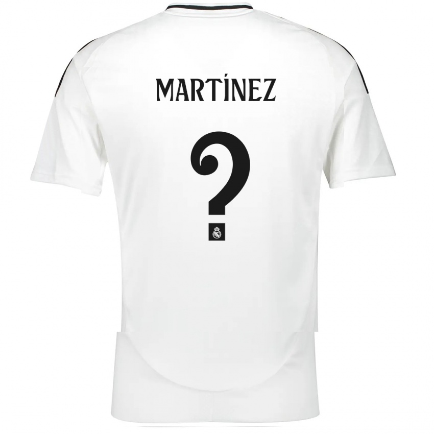 Criança Camisola Antonio Martínez #0 Branco Principal 2024/25 Camisa Brasil