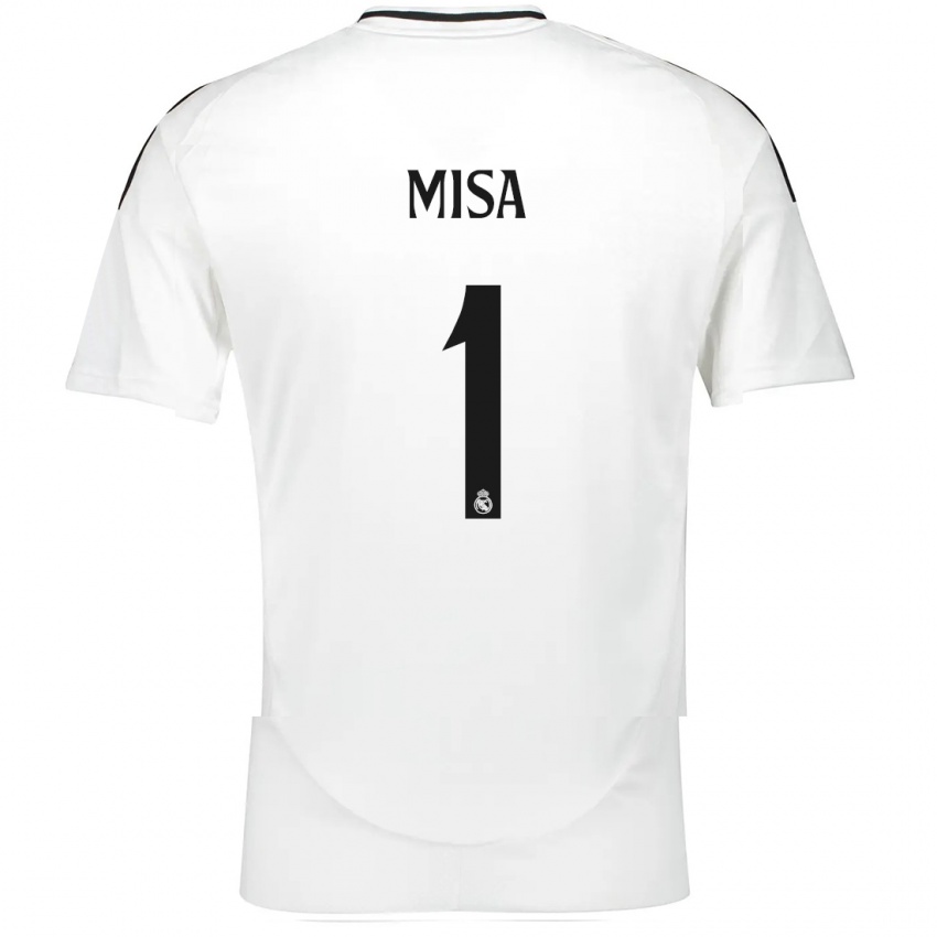 Criança Camisola Misa Rodríguez #1 Branco Principal 2024/25 Camisa Brasil