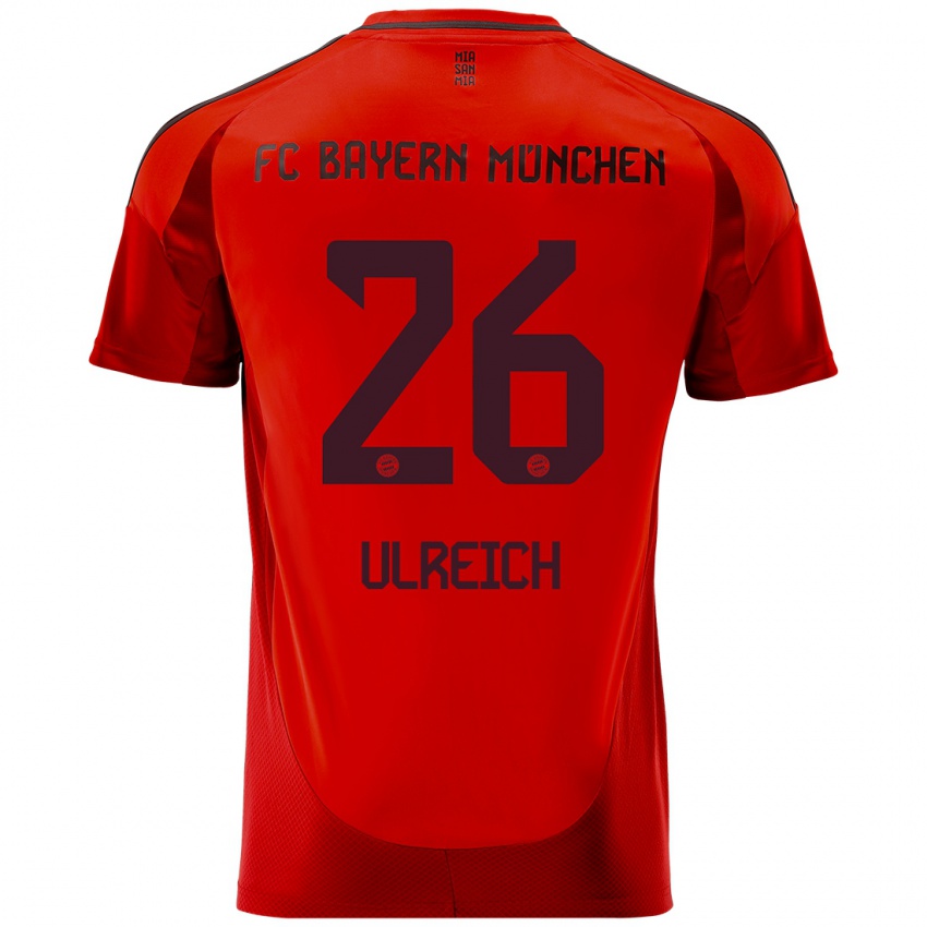 Criança Camisola Sven Ulreich #26 Vermelho Principal 2024/25 Camisa Brasil