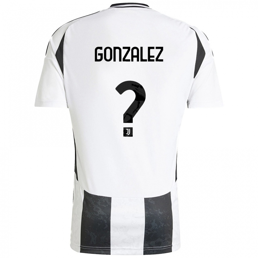 Criança Camisola Facundo González #0 Preto Branco Principal 2024/25 Camisa Brasil