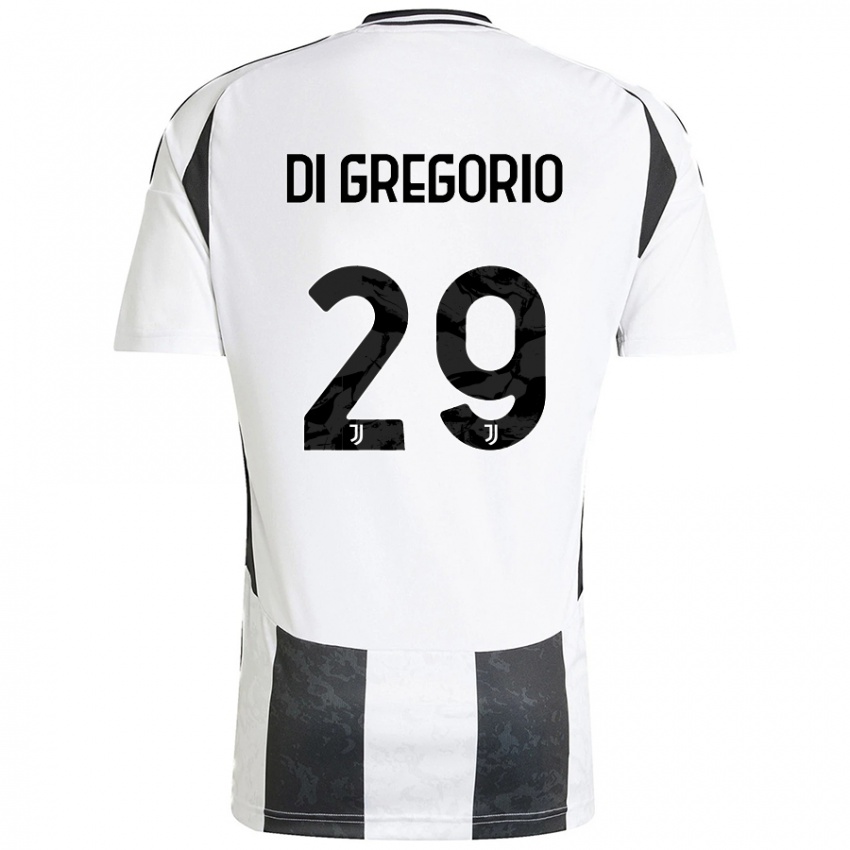 Criança Camisola Michele Di Gregorio #29 Preto Branco Principal 2024/25 Camisa Brasil