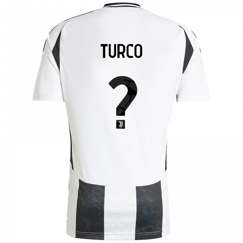 Criança Camisola Stefano Turco #0 Preto Branco Principal 2024/25 Camisa Brasil