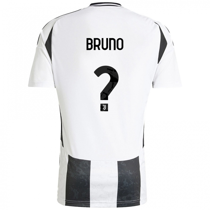 Criança Camisola Giovanni Bruno #0 Preto Branco Principal 2024/25 Camisa Brasil