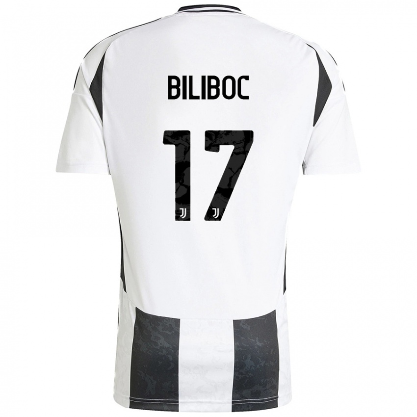 Criança Camisola Lorenzo Biliboc #17 Preto Branco Principal 2024/25 Camisa Brasil