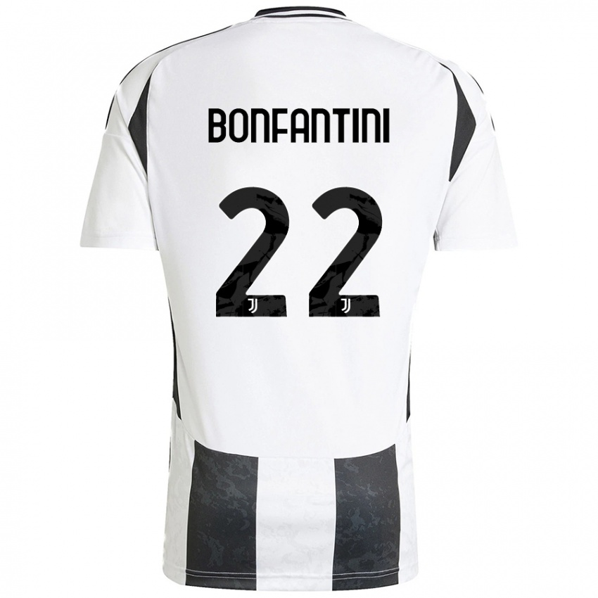 Criança Camisola Agnese Bonfantini #22 Preto Branco Principal 2024/25 Camisa Brasil