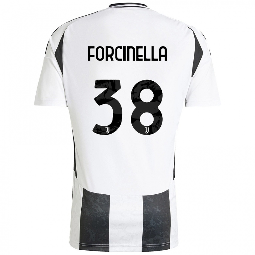 Criança Camisola Camilla Forcinella #38 Preto Branco Principal 2024/25 Camisa Brasil