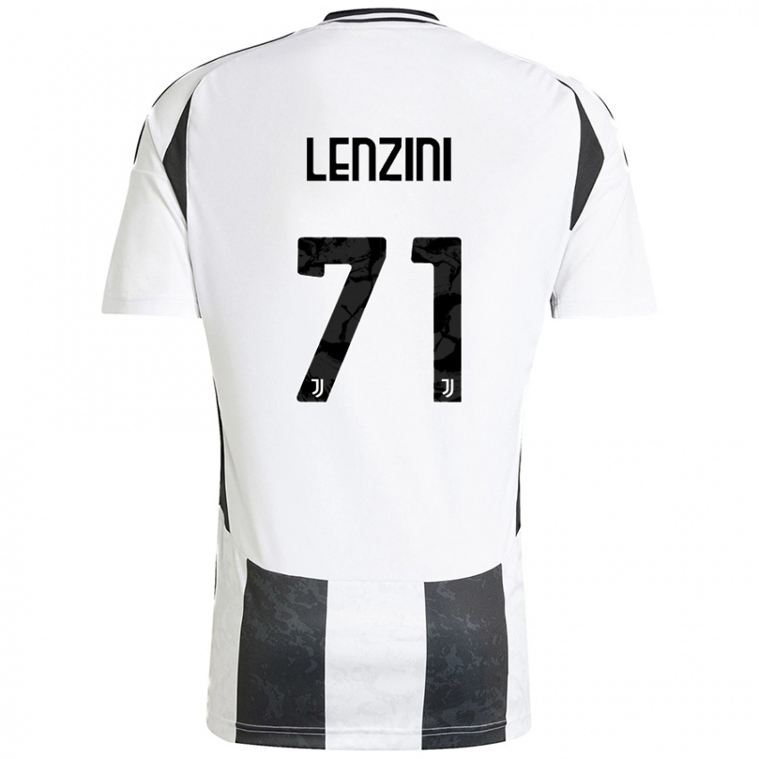 Criança Camisola Martina Lenzini #71 Preto Branco Principal 2024/25 Camisa Brasil