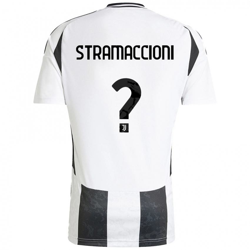 Criança Camisola Diego Stramaccioni #0 Preto Branco Principal 2024/25 Camisa Brasil