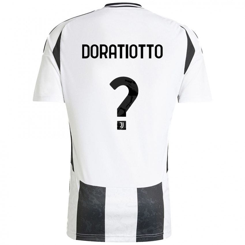 Criança Camisola Giulio Doratiotto #0 Preto Branco Principal 2024/25 Camisa Brasil