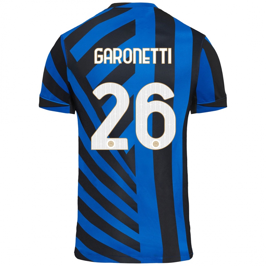 Criança Camisola Gabriele Garonetti #26 Azul Preto Principal 2024/25 Camisa Brasil