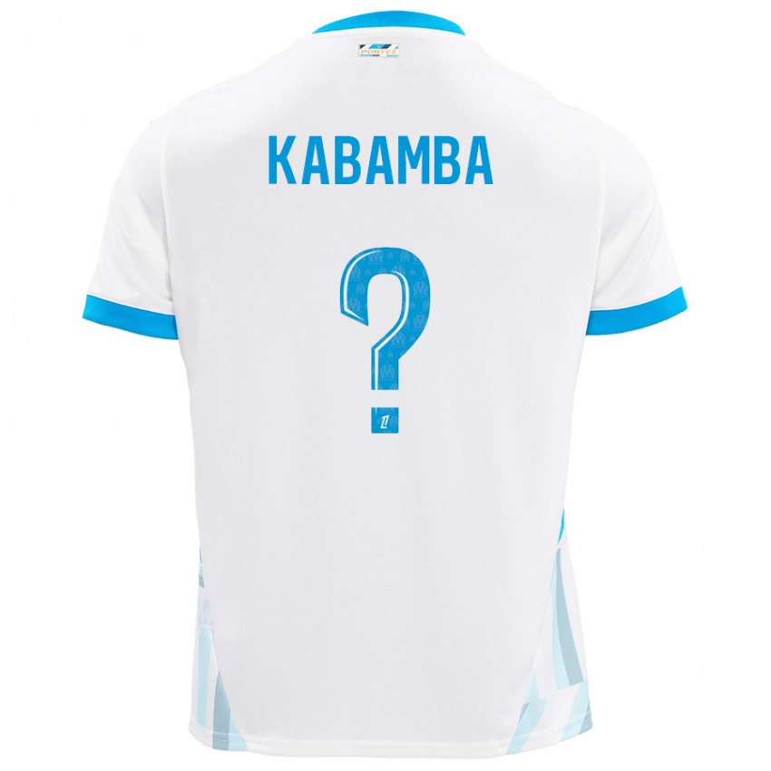 Criança Camisola Alexis Kabamba #0 Céu Branco Azul Principal 2024/25 Camisa Brasil