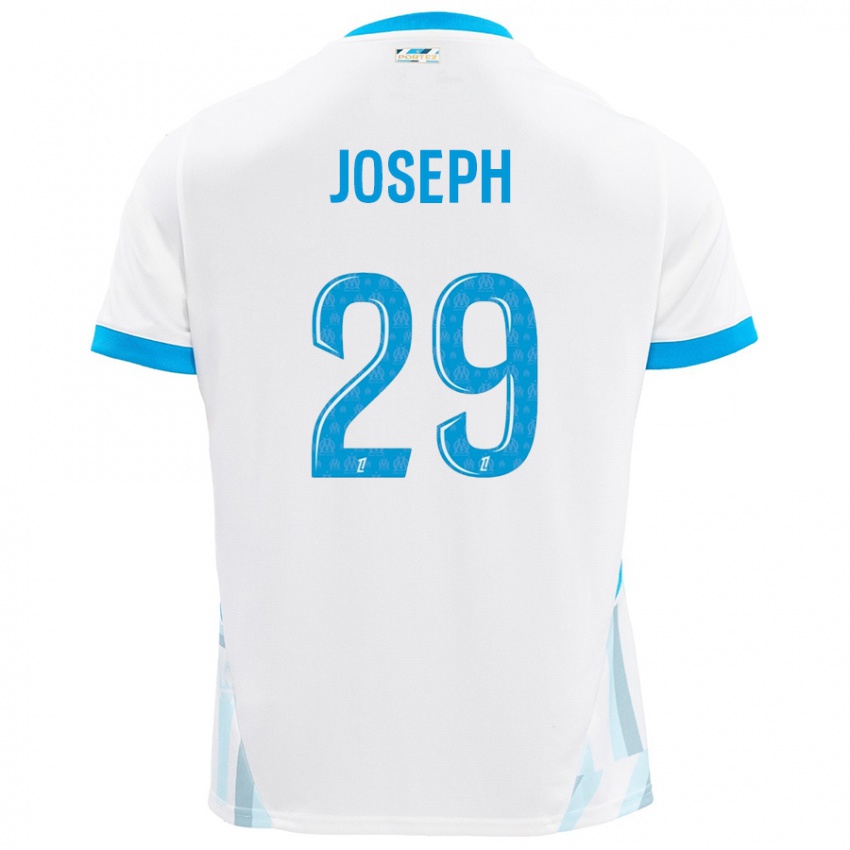 Criança Camisola Darlina Joseph #29 Céu Branco Azul Principal 2024/25 Camisa Brasil