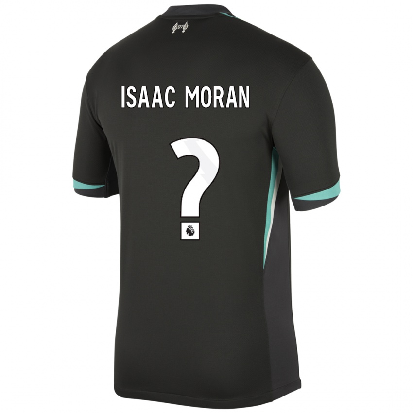 Criança Camisola Isaac Moran #0 Preto Antracite Branco Alternativa 2024/25 Camisa Brasil