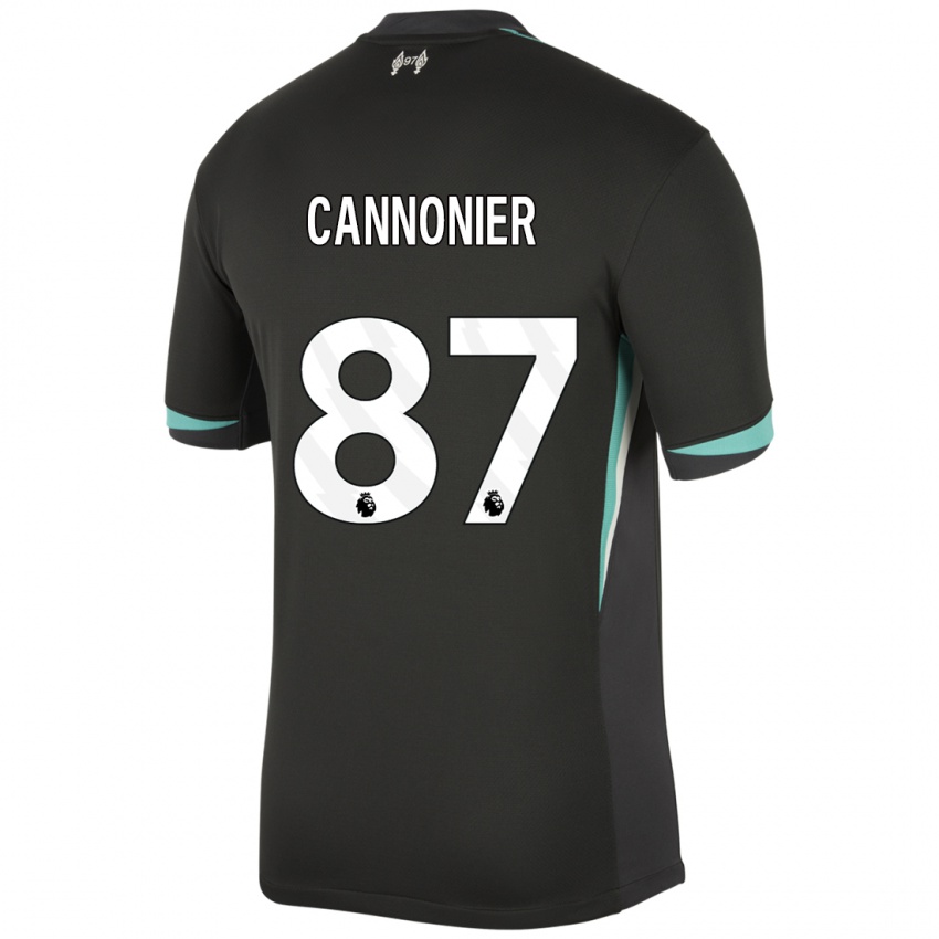 Criança Camisola Oakley Cannonier #87 Preto Antracite Branco Alternativa 2024/25 Camisa Brasil