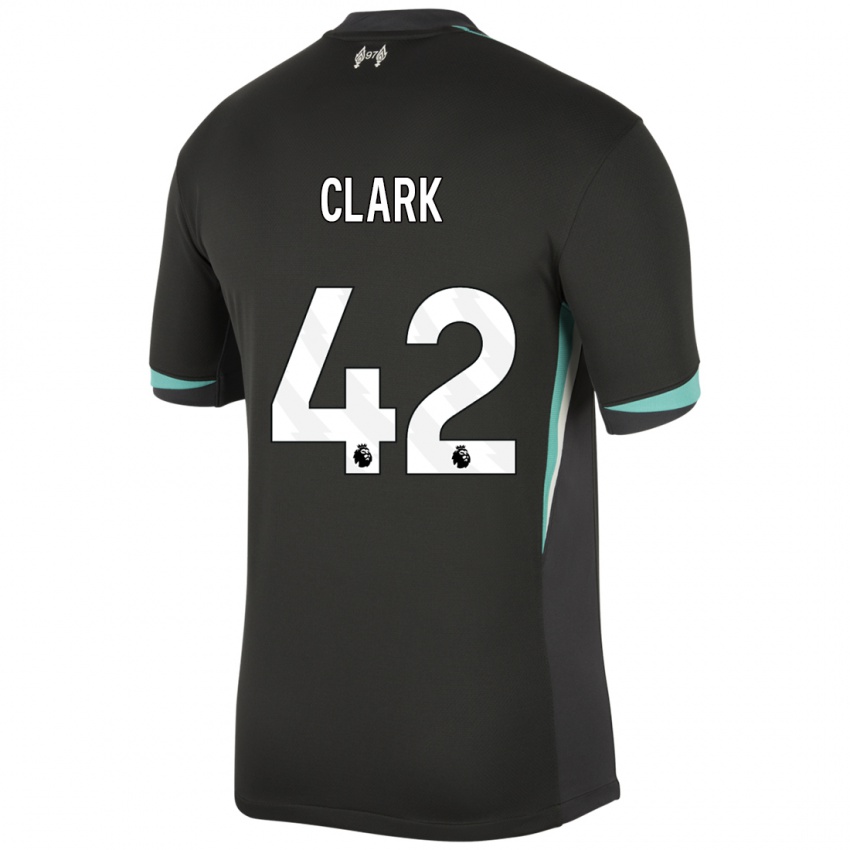 Criança Camisola Bobby Clark #42 Preto Antracite Branco Alternativa 2024/25 Camisa Brasil