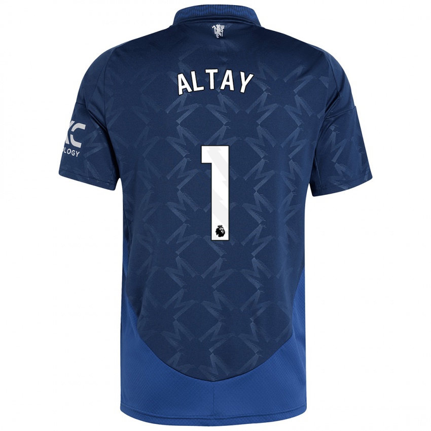 Criança Camisola Altay Bayindir #1 Índigo Alternativa 2024/25 Camisa Brasil