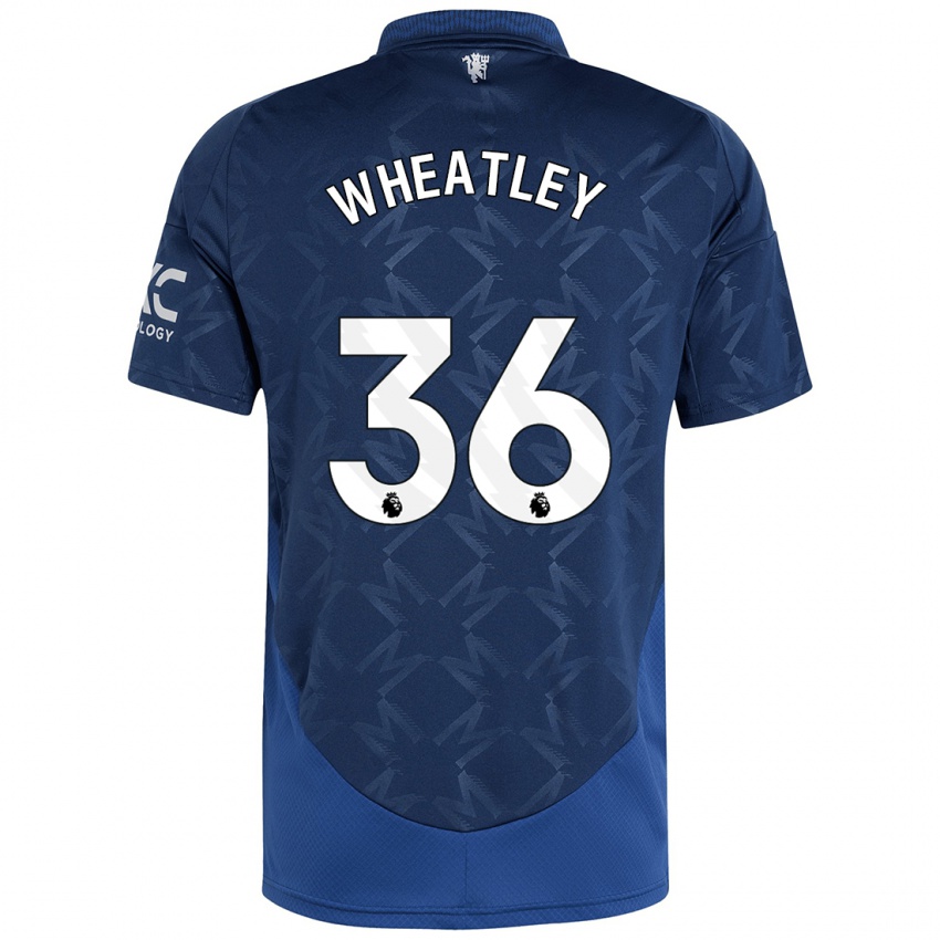 Criança Camisola Ethan Wheatley #36 Índigo Alternativa 2024/25 Camisa Brasil