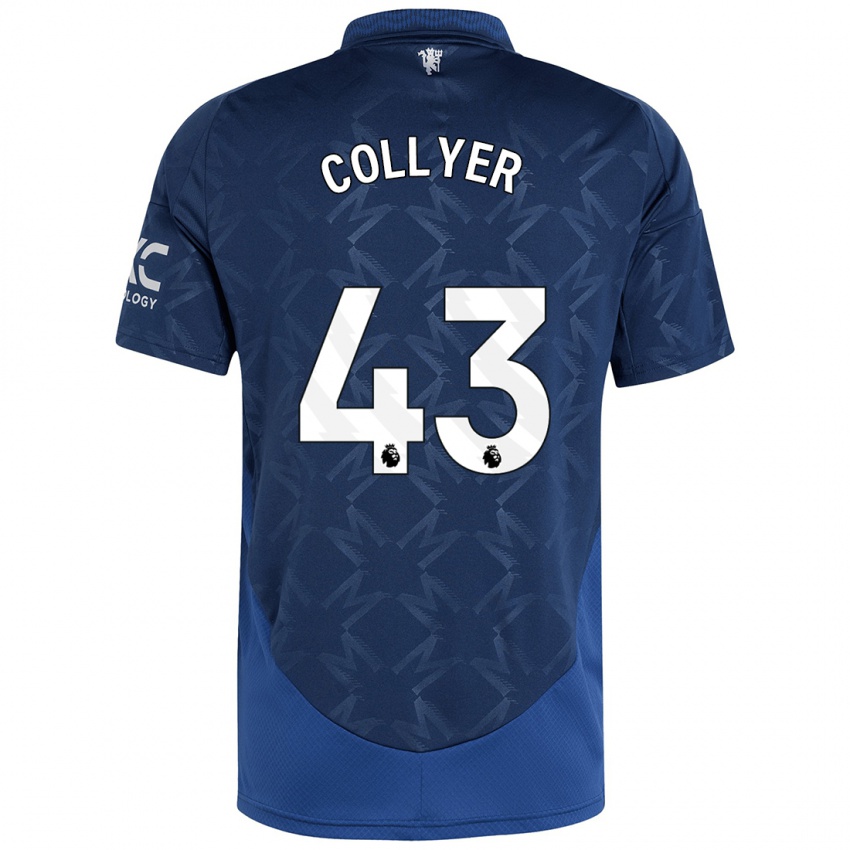 Criança Camisola Toby Collyer #43 Índigo Alternativa 2024/25 Camisa Brasil