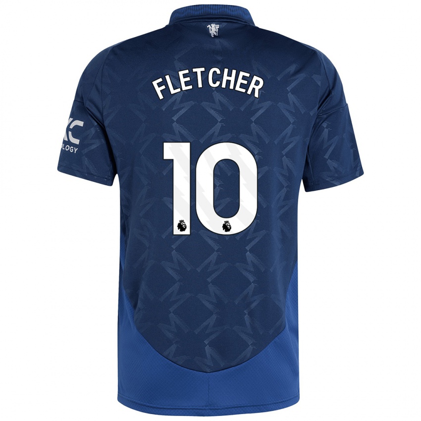 Criança Camisola Jack Fletcher #10 Índigo Alternativa 2024/25 Camisa Brasil