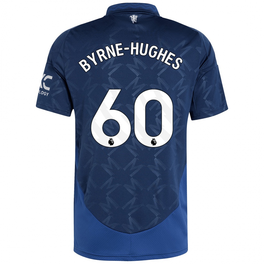 Criança Camisola Cameron Byrne-Hughes #60 Índigo Alternativa 2024/25 Camisa Brasil