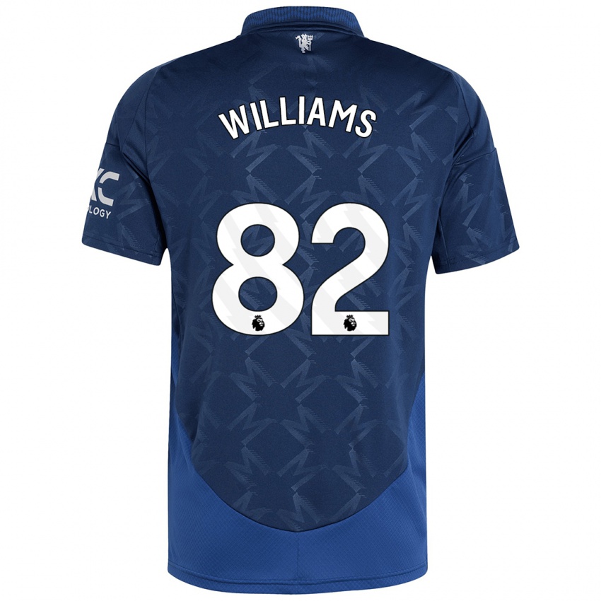 Criança Camisola Ethan Williams #82 Índigo Alternativa 2024/25 Camisa Brasil