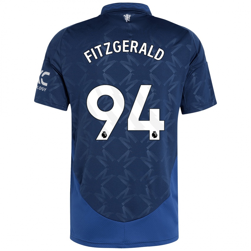 Criança Camisola Jayce Fitzgerald #94 Índigo Alternativa 2024/25 Camisa Brasil