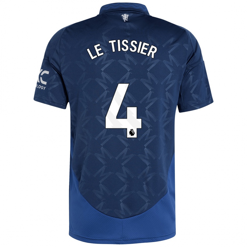 Criança Camisola Maya Le Tissier #4 Índigo Alternativa 2024/25 Camisa Brasil