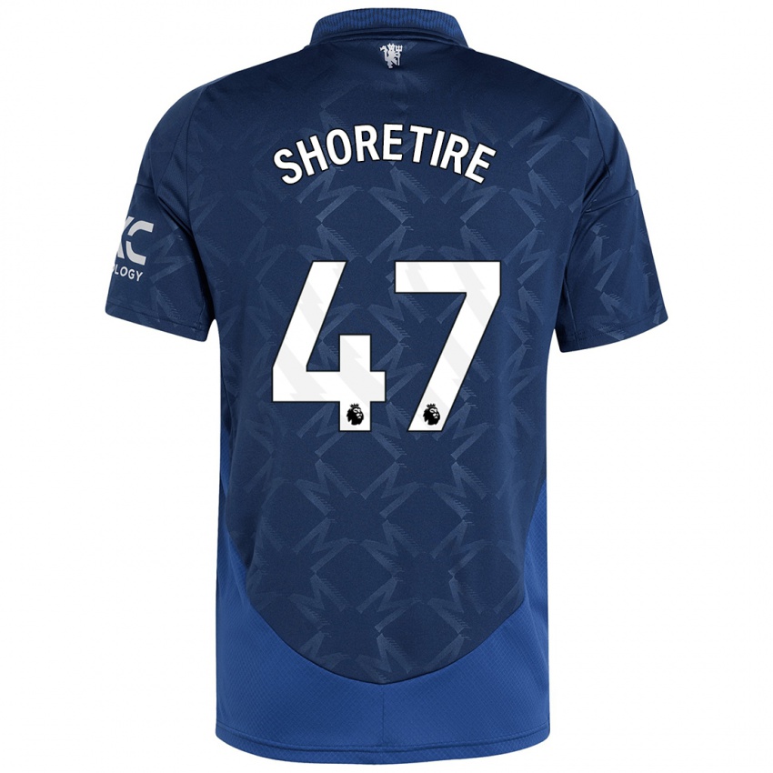 Criança Camisola Shola Shoretire #47 Índigo Alternativa 2024/25 Camisa Brasil