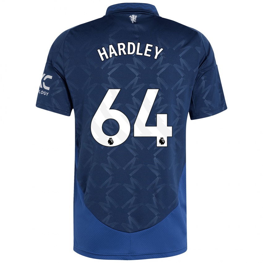 Criança Camisola Bjorn Hardley #64 Índigo Alternativa 2024/25 Camisa Brasil