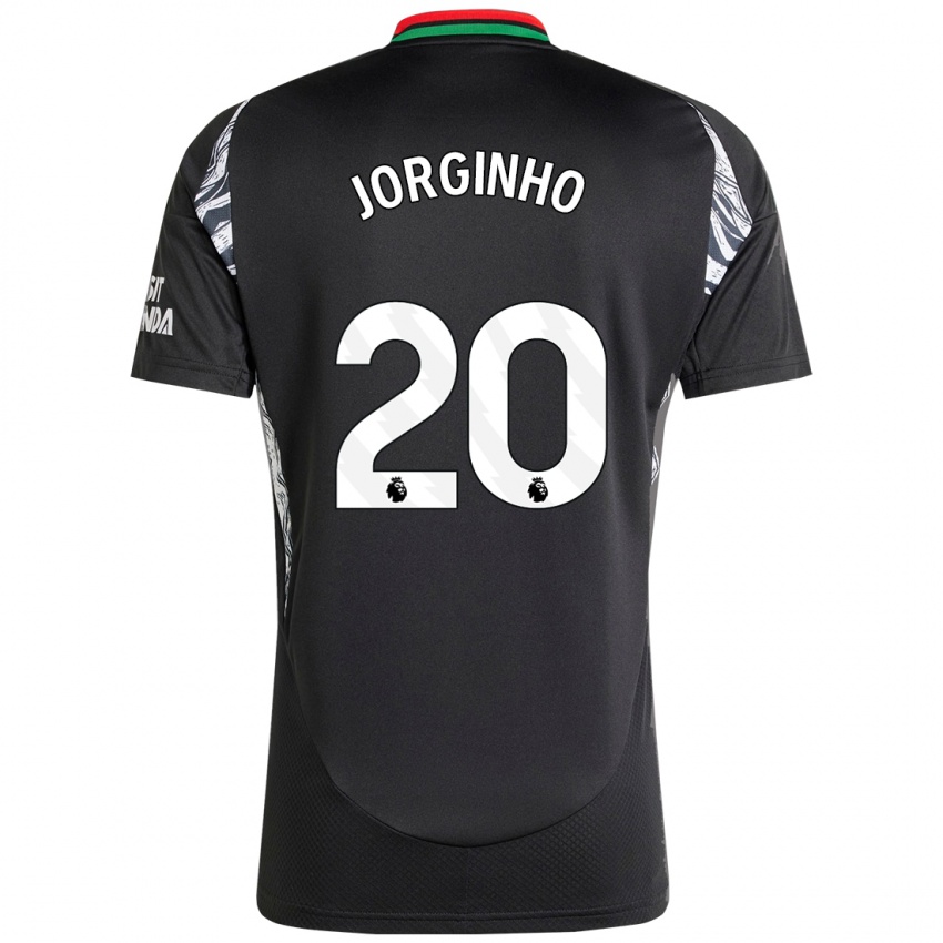 Criança Camisola Jorginho #20 Preto Alternativa 2024/25 Camisa Brasil