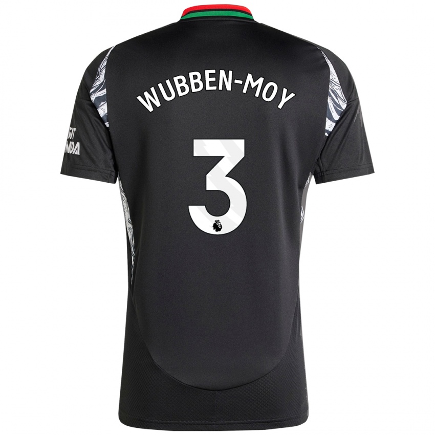 Criança Camisola Lotte Wubben-Moy #3 Preto Alternativa 2024/25 Camisa Brasil